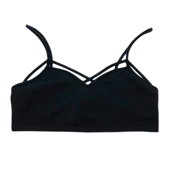 ✨NWT EXPRESS One Eleven Strappy Black Bralette XS - Picture 3 of 9